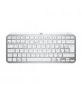 Logitech MX Keys Mini teclado RF Wireless + Bluetooth QWERTY Español Aluminio, Blanco - Imagen 2