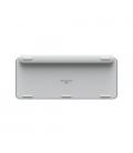 Logitech MX Keys Mini teclado RF Wireless + Bluetooth QWERTY Español Aluminio, Blanco - Imagen 4