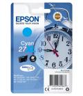 TINTA EPSON DURABRITE 27XL CIAN WF3000 WF7000 - Imagen 5