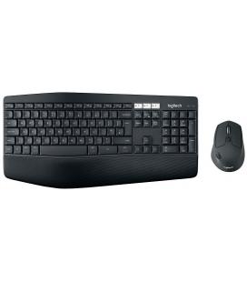 Teclado + mouse logitech mk850 bluetooth negro