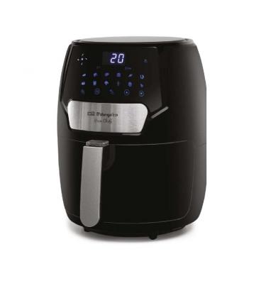 Freidora por aire / sin aceite orbegozo fdr 65/ 1500w/ capacidad 4l - Imagen 1