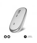 Ratón inalámbrico subblim wireless mini/ hasta 1600 dpi/ plata - Imagen 1