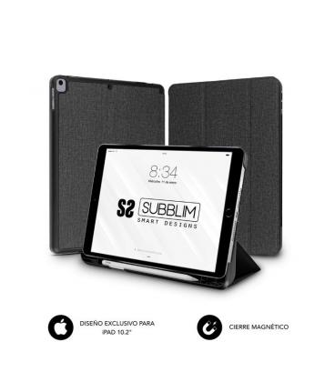Funda subblim shock case para tablet ipad 9/8/7 gen 10.2'/ negra - Imagen 1