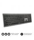 Teclado inalámbrico por bluetooth subblim 2pue201 pure extended/ gris - Imagen 1