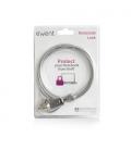 Ewent EW1241 cable antirrobo Plata 1,5 m - Imagen 12