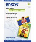 Epson Self-Adhesive Photo Paper - A4 - 10 hojas - Imagen 1
