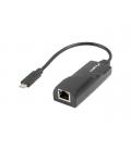 ADAPTADOR USB C LANBERG 3.1/ETHERNET RJ45 1 GB - Imagen 1
