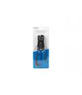 CRIMPADORA LANBERG UNIVERSAL RJ45/RJ11/RJ12 CON COMPROBADOR DE CABLES - Imagen 1