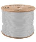 BOBINA CAT.6A LANBERG FTP RJ45 SOLIDO COBRE LSZH CPR FLUKE TESTE AWG24 305M GRIS - Imagen 1