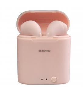 Auricular bluetooth denver twe - 46 - rosa - Imagen 1