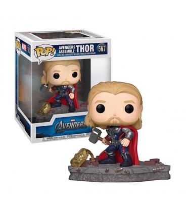 Funko pop deluxe marvel los vengadores avengers thor assemble 45635 - Imagen 1