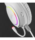 Mars Gaming MHRGBW Auriculares Chroma RGB Flow Micrófono Sonido Espacial Blanco - Imagen 4