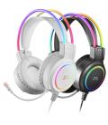 Mars Gaming MHRGBW Auriculares Chroma RGB Flow Micrófono Sonido Espacial Blanco - Imagen 7