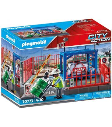 Playmobil deposito de carga - Imagen 1