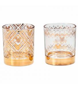 Set vasos funko 2 unidades disney mickey dorado 300 ml - Imagen 1
