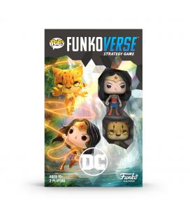 Juego de mesa funkoverse dc edicion 102 wonder woman & cheetah ingles - Imagen 1