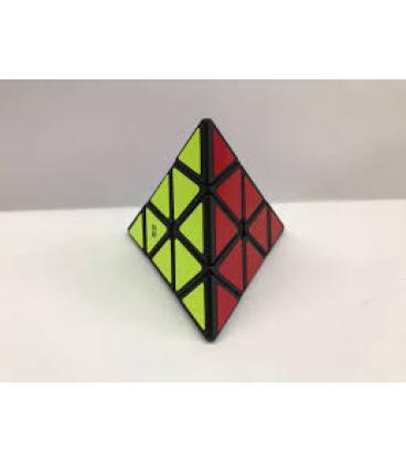 Cubo de rubik qiyi qiming pyraminx bordes negros - Imagen 1