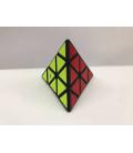 Cubo de rubik qiyi qiming pyraminx bordes negros - Imagen 1