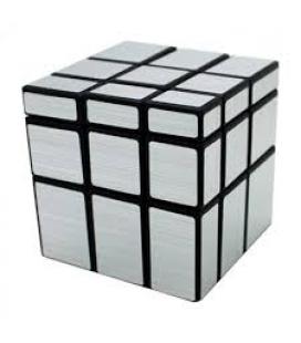 Cubo de rubik qiyi mirror 3x3 plata - Imagen 1