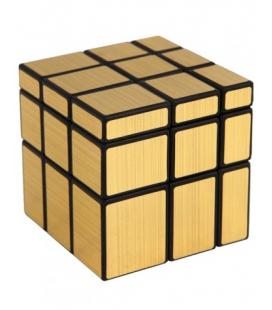 Cubo de rubik qiyi mirror 3x3 oro - Imagen 1