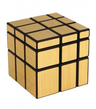 Cubo de rubik qiyi mirror 3x3 oro - Imagen 1