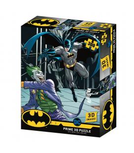 Puzzle 3d lenticular dc comics batman vs joker 300 piezas - Imagen 1