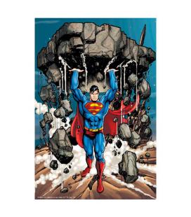 Puzzle 3d lenticular dc comics superman levantando escombros 300 piezas - Imagen 1