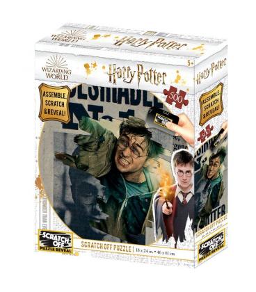 Puzzle para rascar harry potter carteles wanted se busca 500 piezas - Imagen 1