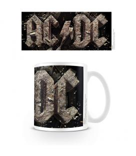 Taza pyramid rock ac - dc rock or bust - Imagen 1