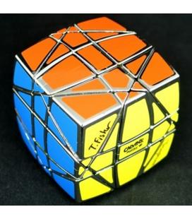 Cubo de rubik calvin's hexaminx plata