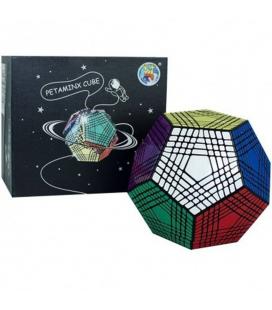 Cubo de rubik shengshou petaminx dodecaedro 9x9 negro