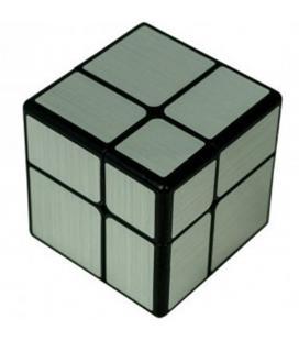 Cubo de rubik qiyi mirror 2x2 plata - Imagen 1