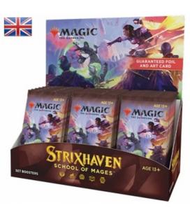 Juego de cartas caja de sobres wizard of the coast magic the gathering strixhaven: school of mages 30 sobres ingles - Imagen 1