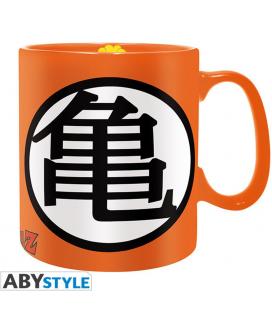 Taza porcelana abysse dragon ball 460 ml dbz kame con caja 2 uds - Imagen 1