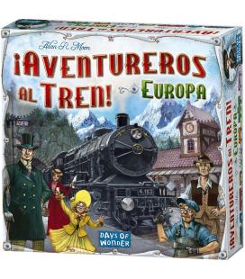 Juego de mesa asmodee ¡aventureros al tren! europa pegi 8