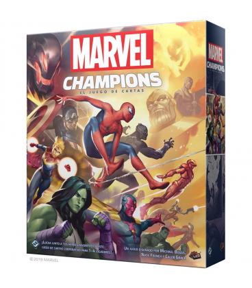 Juego de mesa asmodee marvel champions: el juego de cartas pegi 14 - Imagen 1