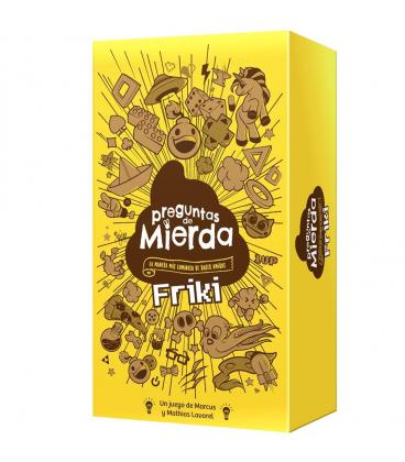 Juego de mesa asmodee preguntas de mierda friki pegi 16 - Imagen 1