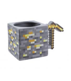 Taza 3d paladone minecraft pico minero de oro - Imagen 1