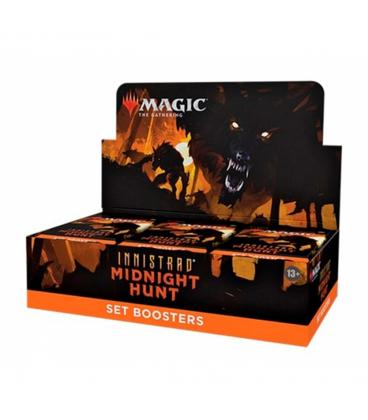 Juego de cartas set booster wizard of the coast magic the gathering innistrad midnight hunt 30 sobres ingles - Imagen 1