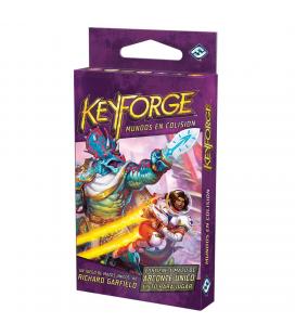 Juego de mesa keyforge mundos en colision mazo pegi 14 - Imagen 1