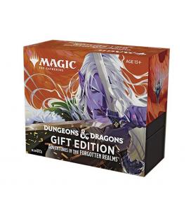 Juego de cartas caja de sobres wizard of the coast magic the gathering bundle gift de aventuras en forgotten realms ingles - Ima