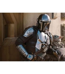 Puzle lenticular prime 3d 500 piezas the mandalorian el mandaloriano mando & grogu - Imagen 1