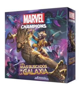 Juego de mesa marvel champions: los mas buscados de la galaxia pegi 14 - Imagen 1