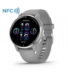 Smartwatch garmin venu 2 plus/ notificaciones/ frecuencia cardíaca/ gps/ plata y gris - Imagen 1