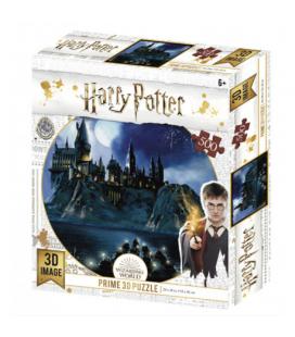 Puzzle 3d lenticular harry potter hogwarts 500 piezas