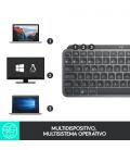 Logitech MX Keys Mini teclado RF Wireless + Bluetooth QWERTY Español Grafito - Imagen 8