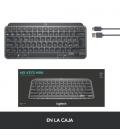 Logitech MX Keys Mini teclado RF Wireless + Bluetooth QWERTY Español Grafito - Imagen 11