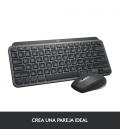 Teclado Logitech Mx Keys Mini Grafito Wireless Inalámbrico Qwerty Español