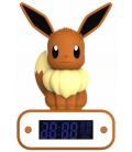 Lampara led reloj despertador teknofun madcow entertainment pokemon eevee 20 cm - Imagen 1