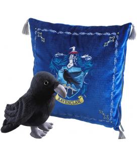 Peluche pack the noble collection harry potter cuervo mascota ravenclaw + cojin ravenclaw